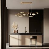 Candellux Lighting LED viseča svetilka v zlati barvi Anneli – | Shoptok.si