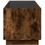 Stolić s beskonačnim LED svjetlima boja hrasta 70x50x50 cm | shoptok.hr