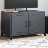 Maison Chic TV omarica - TV stojalo - Televizijska omarica antracit 68x39x43,5 cm jeklo, (21700817) | Shoptok.si
