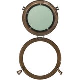  Viseće zidno ogledalo Ø 38 cm od aluminija i stakla | shoptok.hr