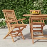  Sklopive vrtne stolice 2 kom 56x63x90 cm od masivne tikovine | shoptok.hr