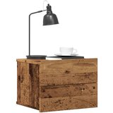 vidaXL Zidni noćni ormarić Old Wood 40x32x30 cm | shoptok.hr