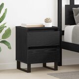  Noćni ormar Crni hrast 40 x 35 x 50 cm Konstruirano drvo | shoptok.hr