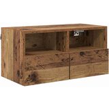 vidaXL TV stene 2 pcs Star les 60 x 30 x 30 cm Konstruiran les | Shoptok.si
