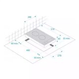 Beko HDMI32400DTX vgradna plošča | Shoptok.si