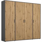 Rauch Möbel OMARA S KLASIČNIMI VRATI, siva, hrast artisan | Shoptok.si
