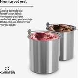 Klarstein FrostFusion posoda za led | 1 liter | nerjaveče jeklo | odporno proti koroziji | odporno proti praskam | primerno za pomivanje v pomivalnem stroju | Shoptok.si