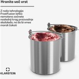 Klarstein FrostFusion posuda za led | 1 litra | nehrđajući čelik | otporno na koroziju | otporno na ogrebotine | perivo u perilici posuđa | shoptok.hr
