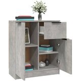  Komoda 2 kom siva boja betona 60x30x70 cm od konstruiranog drva | Eponuda.ba