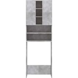 Ormarić za perilicu rublja siva boja betona 64 x 25 5 x 190 cm | shoptok.hr