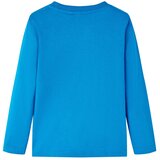  Dječja majica dugih rukava kobaltnoplava 116 | shoptok.hr