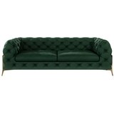 Ropez Tamno zelena baršunasti sofa 225 cm Chelsea Bis – | shoptok.hr