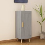 The Living Store Komoda siva sonoma 34,5x34x90 cm inženirski les - Komoda, (21662739) | Shoptok.si