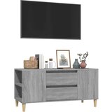 TV omarica siva sonoma 102x44,5x50 cm inženirski les, (20734102) | Shoptok.si