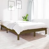 Furnova Posteljni okvir medeno rjav 160x200 cm trdna borovina, (21936205) Cene