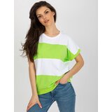 RELEVANCE Blouse-RV-BZ-8640.36X-white-green | Shoptok.si