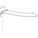  Okvir električne tende s LED-ovima Bijeli 3,5 x 2,5 m Aluminij | shoptok.hr