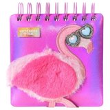  Noti trend blokčić sa spiralom pliš mix flamingo ( B2C00984 ) | Eponuda.com