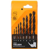 Tolsen burgija za drvo set 3-10mm (75626) | ePonuda.com