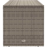  Vanjska kutija za jastuke siva 100x55x55 5 cm poli ratan - Siva | shoptok.hr