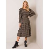 Italy Moda Dress-DHJ-SK-12227.85-black-beige Cijene