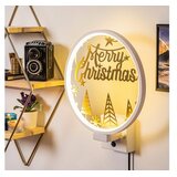 Opviq XMAS28 Zidna lampa, bijelo-zlatna | Eponuda.ba