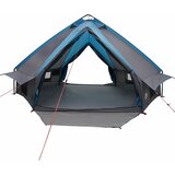  Teepee šator za 8 osoba Plava i siva 490 x 410 x 210 cm | Eponuda.com