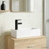  Umivaonik za kupaonicu Mat Crna 45,5 x 25,5 x 13 cm Metal | shoptok.hr