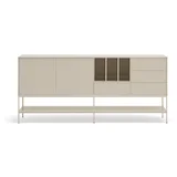 Krem komoda 220x98x45 cm Platt –