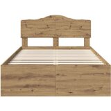  Konstrukcija postelje Oreh 120 x 200 cm Masivno borovo les, (5000123416) | Shoptok.si