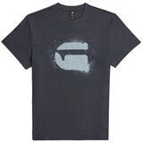 G-star Raw Majice s kratkimi rokavi SPRAY G LOGO R T Modra | Shoptok.si
