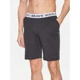 Brave Soul Kratke hlače pižama MLWB-149KEVCHL Siva Regular Fit