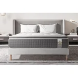 Kompletni paket za posteljo - Vzmetnica 200x200 cm + Vzmetni boksi z letvami (komplet) + 2 vzglavnika + Prevleka - Vingt-Six PLUS, (21613154)