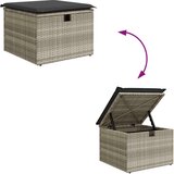 vidaXL 6-dijelni set vrtnih sofa od poliratana s jastucima svjetlosivi | shoptok.hr