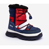 Big Star Children's insulated snow boots with zipper Navy Blue Big Star Cene