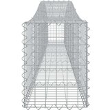  Lučne gabionske košare 5 kom 400x30x40/60 cm pocinčano željezo | shoptok.hr