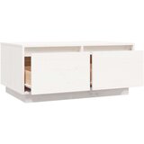  Stolić za kavu bijeli 80 x 50 x 35 cm od masivne borovine | shoptok.hr