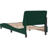  Okvir za krevet bez madraca tamnozeleni 80 x 200 cm baršunasti | shoptok.hr