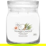 Yankee Candle Signature Jar dišeča sveča Coconut Beach - Medium | Shoptok.si