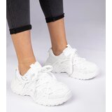 Gemre White sneakers on a chunky sole Telda | shoptok.hr