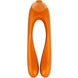 Satisfyer finger vibrator candy cane, narančaste boje | shoptok.hr