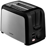 Heinner Toaster 700BKSS, 2 rezini, črna / nerjaveče jeklo | Shoptok.si