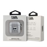 Karl Lagerfeld AirPods 1/2 Silver Ovitek Srebrna | Shoptok.si