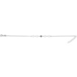 SREBRNI NAKIT SB0026BK 1103 | Shoptok.si