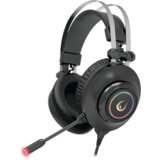  Slušalice sa mikrofonom gaming RAMPAGE RM-K1 PULSAR black USB 7.1 surround vibracija RGB | Eponuda.ba