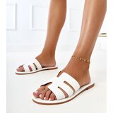 Gemre White slides adorned with cutouts Ragos | shoptok.hr