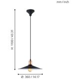 Eglo 49452 - luster bridport 1xE27/60W/230V | Eponuda.com
