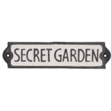  Napis za vrata &quot;secret garden&quot; cene