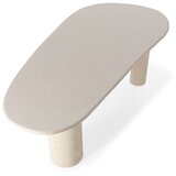 MOME Jedilna miza v kamnitem dekorju 100x201 cm Daila – | Shoptok.si