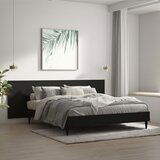 Maison Chic posteljno vzglavje - vzglavna omarica - nočna omarica črno 240x1,5x80 cm konstruiran les, (21705902) | Shoptok.si
